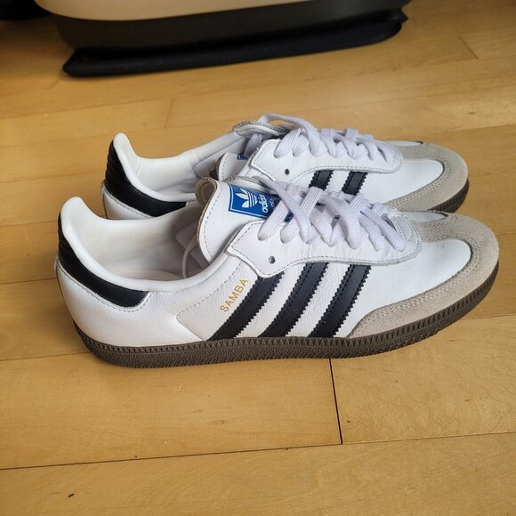 adidas Samba OG White/Black Gum – Men’s US 6 / Women’s 7 – EU 38⅔ - Picture 2 of 5